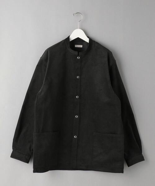 BEAUTY&YOUTH UNITED ARROWS(ビューティーアンドユースユナイテッドアローズ)の「BY 16W コーデュロイ スタンドカラー ブルゾン(シャツ/ブラウス・メンズ・ネイビー/オフホワイト/ダークグレー・S/M/L/XL)」の12枚目の写真