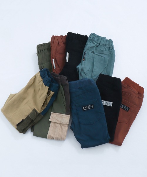 BREEZE（ブリーズ）の「もっとストレッチピケスキニーパンツ 10分丈（その他パンツ・キッズ・ブルー/ブラック/ブラウン・100/140/130/150/90/110/120）」の20枚目の写真