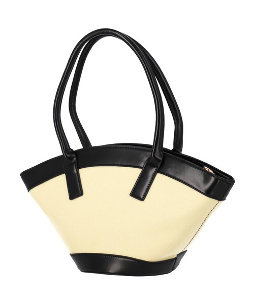 Settimissimo（セッティミッシモ）の「バイカラーオーバルデザインショルダーバッグ（ハンドバッグ・レディース・ブラック/ブラウン・FREE）」の10枚目の写真