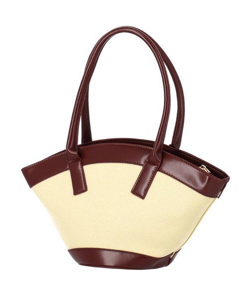 Settimissimo（セッティミッシモ）の「バイカラーオーバルデザインショルダーバッグ（ハンドバッグ・レディース・ブラック/ブラウン・FREE）」の11枚目の写真