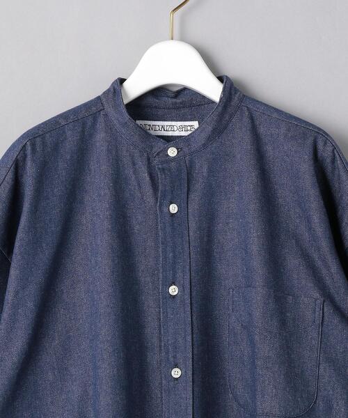 INDIVIDUALIZED SHIRTS（インディビジュアライズドシャツ）の「別注＜INDIVIDUALIZED SHIRTS（インディビジュアライズド シャツ）＞デニム ワンピース ■■■（シャツワンピース・レディース・ネイビー・FREE）」の3枚目の写真
