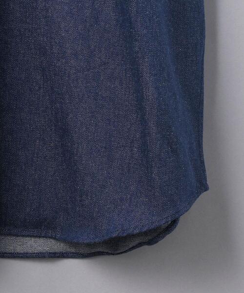 INDIVIDUALIZED SHIRTS（インディビジュアライズドシャツ）の「別注＜INDIVIDUALIZED SHIRTS（インディビジュアライズド シャツ）＞デニム ワンピース ■■■（シャツワンピース・レディース・ネイビー・FREE）」の5枚目の写真