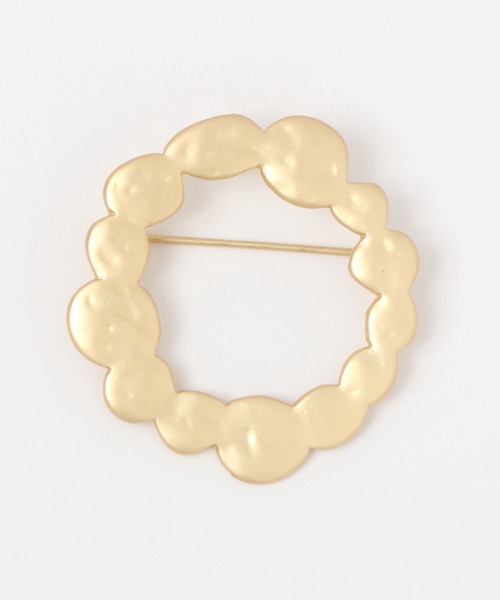 studio CLIP（スタディオクリップ）の「21AWツチメマットブローチ（ブローチ/コサージュ・レディース・その他5/その他3/その他2/その他4/その他1・FREE）」の2枚目の写真