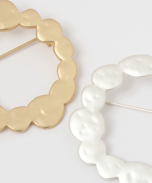 studio CLIP（スタディオクリップ）の「21AWツチメマットブローチ（ブローチ/コサージュ・レディース・その他5/その他3/その他2/その他4/その他1・FREE）」の11枚目の写真