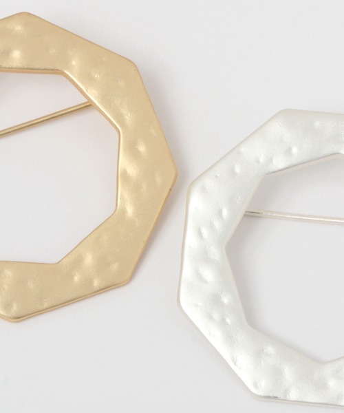 studio CLIP（スタディオクリップ）の「21AWツチメマットブローチ（ブローチ/コサージュ・レディース・その他5/その他3/その他2/その他4/その他1・FREE）」の6枚目の写真