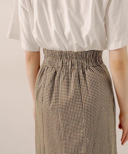 OLIVE des OLIVE（オリーブデオリーブ）の「【人気アイテム再入荷】履き心地が楽で美シルエット。ハイウエストマーメイドスカート（スカート・レディース・ピンクベージュ/ブラウン/ダークベージュ/ブラック/ライトブラウン/スミクロ・FREE）」の14枚目の写真