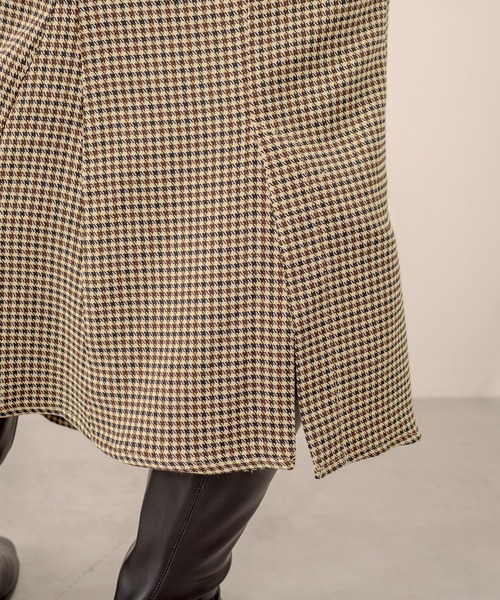 OLIVE des OLIVE（オリーブデオリーブ）の「【人気アイテム再入荷】履き心地が楽で美シルエット。ハイウエストマーメイドスカート（スカート・レディース・ピンクベージュ/ブラウン/ダークベージュ/ブラック/ライトブラウン/スミクロ・FREE）」の16枚目の写真