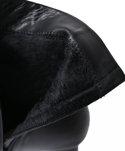 Narcissus(ナルシス)の「【OZKAN】スクエアショートブーツ(ブーツ・レディース・ホワイト/ブラック・38/35/36/37)」の14枚目の写真