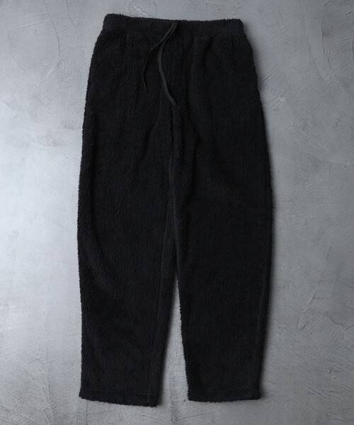 FREAK'S STORE(フリークスストア)の「WEB限定 リラックスフィット フリースセットアップ/ノーカラージャケット×イージーパンツ/カーディガン/ボアジャケット(ノーカラージャケット・メンズ・オリーブ/ベージュ/ブラック・MEDIUM/SMALL/LARGE)」の13枚目の写真