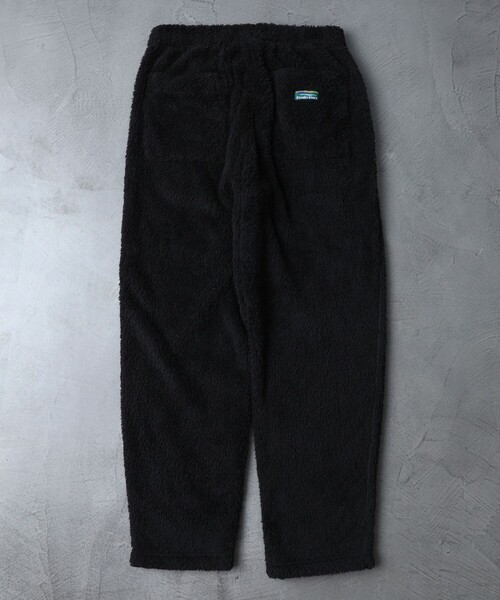 FREAK'S STORE(フリークスストア)の「WEB限定 リラックスフィット フリースセットアップ/ノーカラージャケット×イージーパンツ/カーディガン/ボアジャケット(ノーカラージャケット・メンズ・オリーブ/ベージュ/ブラック・MEDIUM/SMALL/LARGE)」の6枚目の写真