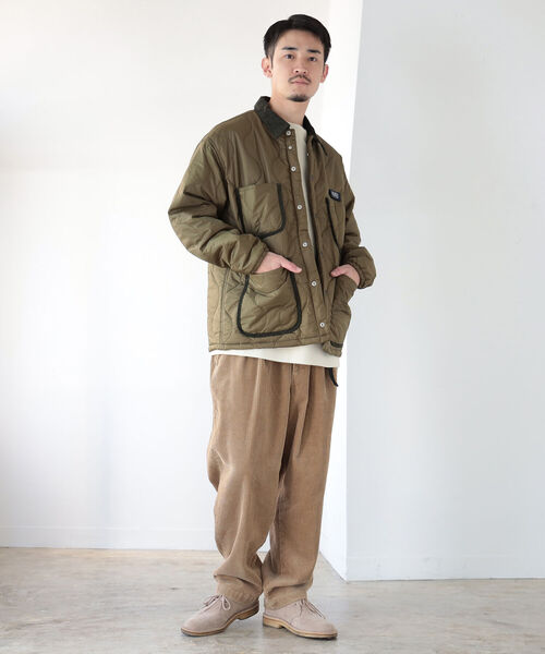 BEAMS（ビームス）の「BEAMS / ウェビング バギーパンツ（その他パンツ・メンズ・チャコールグレー/ベージュ・SMALL/MEDIUM/LARGE/X-LARGE）」の5枚目の写真