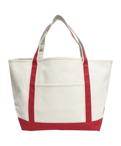 MAKE UP(メイクアップ)の「MAKE UP TIMELESS カラーハンドルキャンバストートバッグL(トートバッグ・メンズ・レッド/ネイビー/カーキ/グレー/ブラック・FREE)」の6枚目の写真