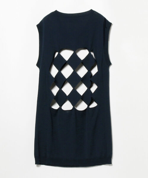 Ray BEAMS(レイビームス)の「NOMA t.d. × Ray BEAMS / 別注 ニット ドレス(ワンピース・レディース・ネイビー・ONE SIZE)」の6枚目の写真