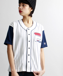 FILA | ∴WEGO/FILA ベースボールシャツ(シャツ/ブラウス)
