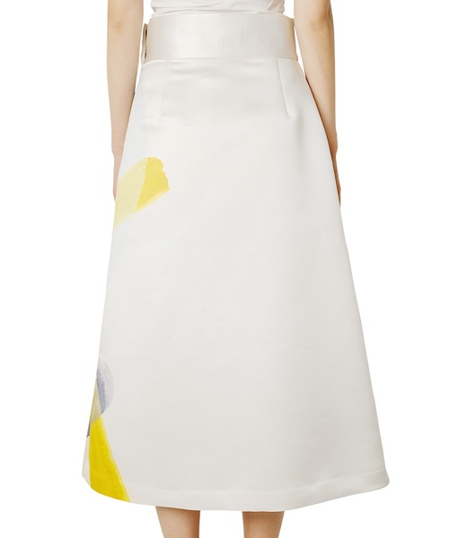 LE CIEL BLEU(ルシェルブルー)の「アートプリントスカート / Art Print Skirt(スカート・レディース・マルチ・38/36/34)」の3枚目の写真