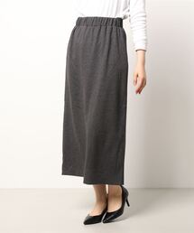 Samansa Mos2 blue | コーデュロイ起毛スカート(スカート)