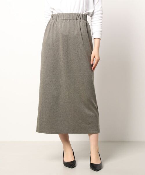 Samansa Mos2 blue(サマンサモスモスブルー)の「コーデュロイ起毛スカート(スカート・レディース・ベージュ/グレー/チャコール・フリ-)」の8枚目の写真