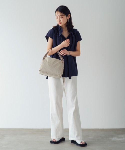 russet（ラシット）の「カラーハンドルハンドバッグ（CE-167