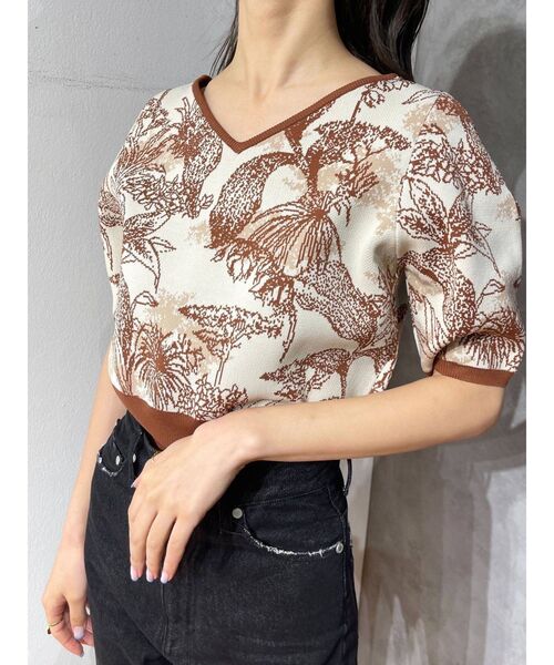 EMODA（エモダ）の「コンパクト2WAYニット（ニット/セーター・レディース・ブラック/ベージュ/ピンク/その他/その他1・FREE）」の11枚目の写真