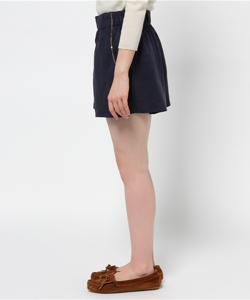 チャイハネ（チャイハネ）の「【チャイハネ】セルテショートパンツ/キュロット（その他パンツ・レディース・ベージュ/オレンジ/グリーン/ネイビー・FREE）」の6枚目の写真