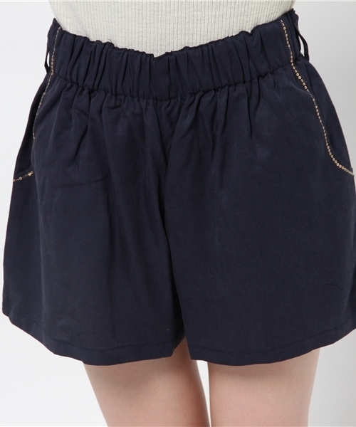 チャイハネ（チャイハネ）の「【チャイハネ】セルテショートパンツ/キュロット（その他パンツ・レディース・ベージュ/オレンジ/グリーン/ネイビー・FREE）」の8枚目の写真