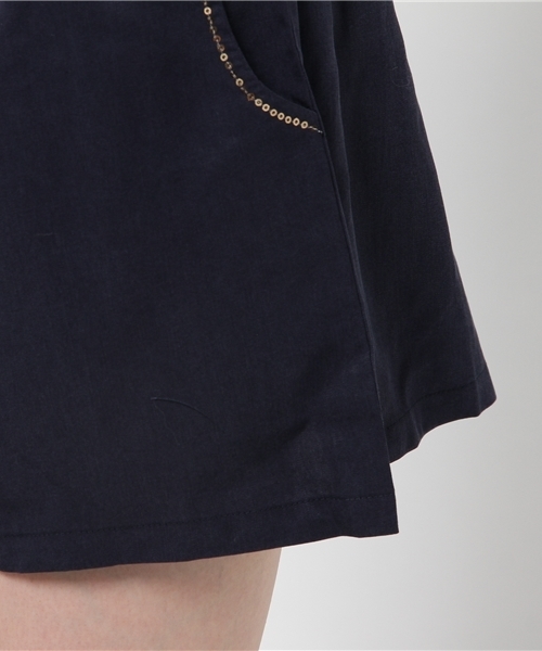 チャイハネ（チャイハネ）の「【チャイハネ】セルテショートパンツ/キュロット（その他パンツ・レディース・ベージュ/オレンジ/グリーン/ネイビー・FREE）」の11枚目の写真