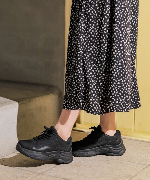 Honeys（ハニーズ）の「ダッドスニーカー（スニーカー・レディース・ブラック/ホワイト/ホワイト×ブルー/ベージュ系その他/ホワイト×グレー/ホワイト×シルバー・S/LL/M/L）」の16枚目の写真