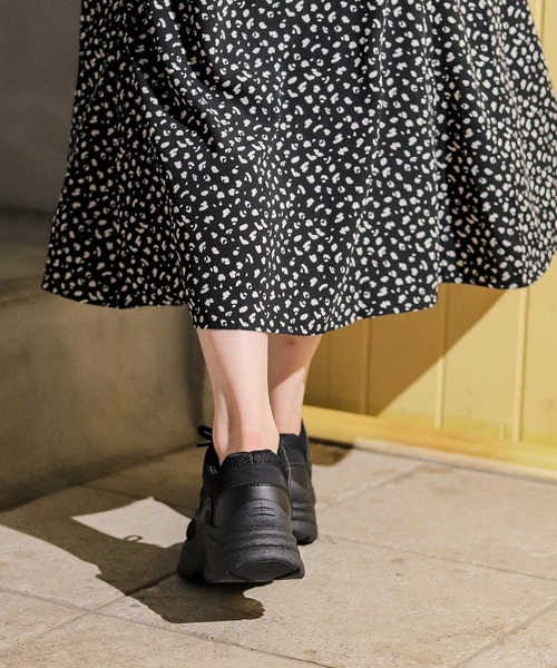 Honeys（ハニーズ）の「ダッドスニーカー（スニーカー・レディース・ブラック/ホワイト/ホワイト×ブルー/ベージュ系その他/ホワイト×グレー/ホワイト×シルバー・S/LL/M/L）」の20枚目の写真