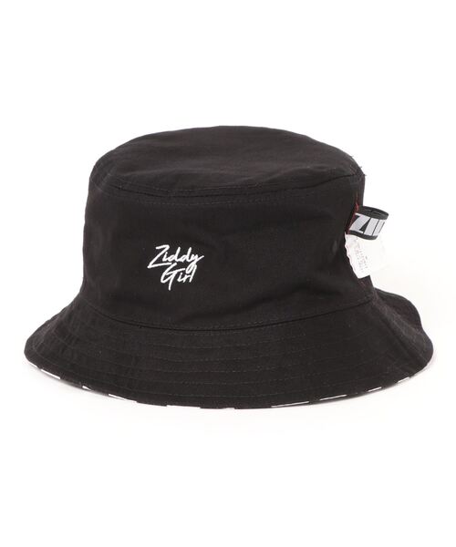 ZIDDY（ジディ）の「ZIDDY/【ニコ☆プチ4・6月号掲載】リバーシブル バケットハット（ハット・キッズ・ホワイト系その他/ブラック系その他・ONESIZE）」の10枚目の写真