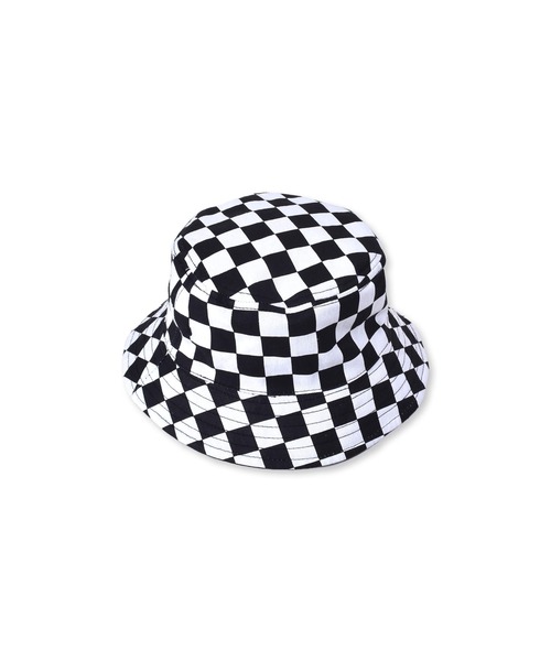 ZIDDY（ジディ）の「ZIDDY/【ニコ☆プチ4・6月号掲載】リバーシブル バケットハット（ハット・キッズ・ホワイト系その他/ブラック系その他・ONESIZE）」の11枚目の写真