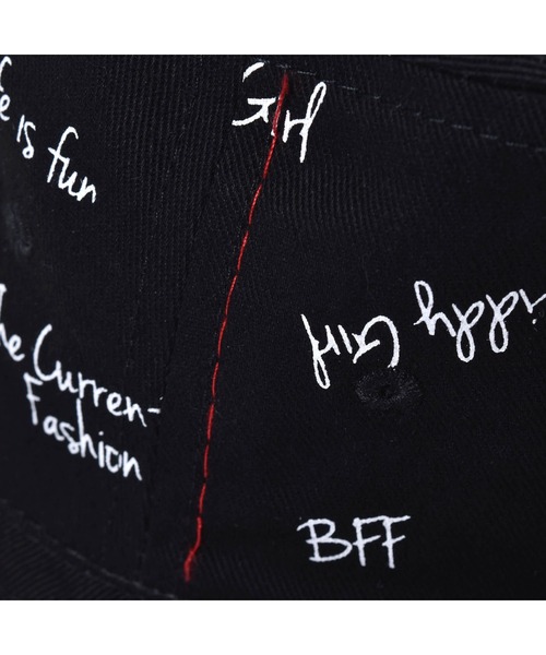 ZIDDY（ジディ）の「ZIDDY/【ニコ☆プチ4・6月号掲載】リバーシブル バケットハット（ハット・キッズ・ホワイト系その他/ブラック系その他・ONESIZE）」の7枚目の写真