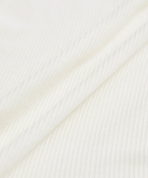 ROPE' PICNIC（ロペピクニック）の「シアーカットタートルトップス（Tシャツ/カットソー・レディース・オフホワイト/オレンジ/ブラック/グリーン・38）」の8枚目の写真