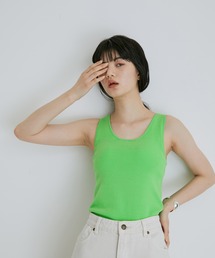 ADAM ET ROPE' | カップインニットタンク(タンクトップ)