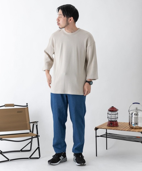 EKAL(エカル)の「EKAL レイクショアサーマル7/S Tシャツ(Tシャツ/カットソー・メンズ・ベージュ/ブラック系その他・MEDIUM/LARGE)」の21枚目の写真