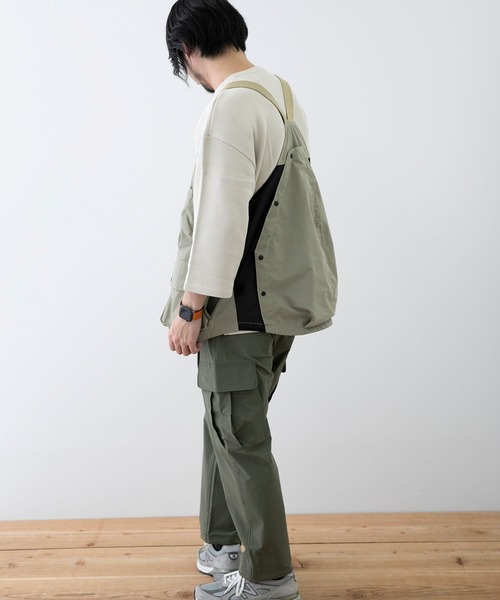 EKAL(エカル)の「EKAL レイクショアサーマル7/S Tシャツ(Tシャツ/カットソー・メンズ・ベージュ/ブラック系その他・MEDIUM/LARGE)」の13枚目の写真