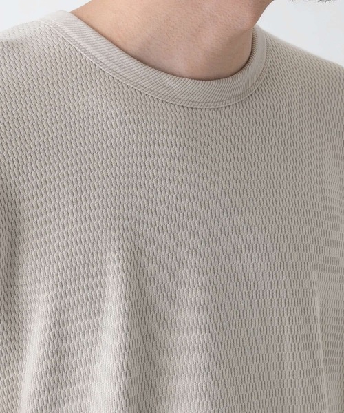 EKAL(エカル)の「EKAL レイクショアサーマル7/S Tシャツ(Tシャツ/カットソー・メンズ・ベージュ/ブラック系その他・MEDIUM/LARGE)」の17枚目の写真