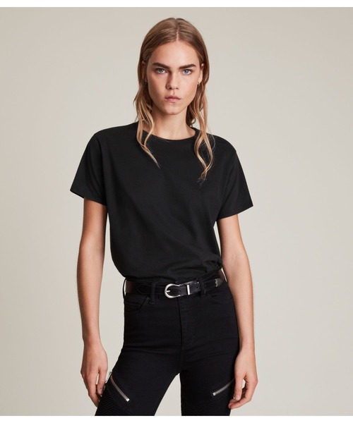 ALLSAINTS(オールセインツ)の「GRACE T-SHIRT | GRACE Tシャツ(Tシャツ/カットソー・レディース・ホワイト/ブラック/ピンク・S/XS/M/L)」の11枚目の写真