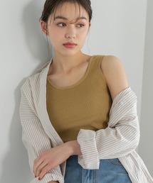 Edit Sheen | リブインナーニット(タンクトップ)