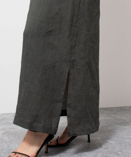 R JUBILEE（アールジュビリー）の「◇【WEB限定】【R JUBILEE/アール ジュビリー】Apron Cami-Dress（ワンピース・レディース・パープル/カーキ・FREE）」の5枚目の写真