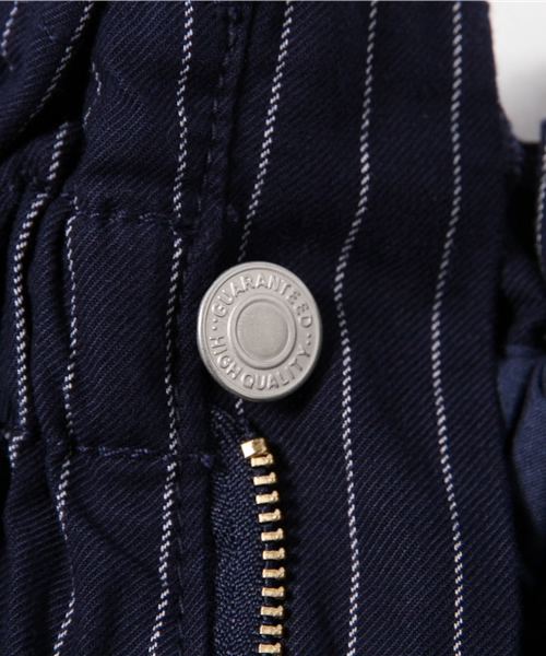 one after another NICE CLAUP（ワンアフターアナザーナイスクラップ）の「【non-no4月号掲載 ナイスクラップ】ベルト付ハイウェストショートパンツ（その他パンツ・レディース・オフホワイト/ブルー系その他/インディゴブルー/ストライプ・FREE）」の18枚目の写真