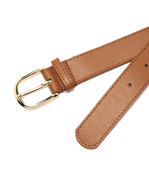 one after another NICE CLAUP（ワンアフターアナザーナイスクラップ）の「【non-no4月号掲載 ナイスクラップ】ベルト付ハイウェストショートパンツ（その他パンツ・レディース・オフホワイト/ブルー系その他/インディゴブルー/ストライプ・FREE）」の6枚目の写真