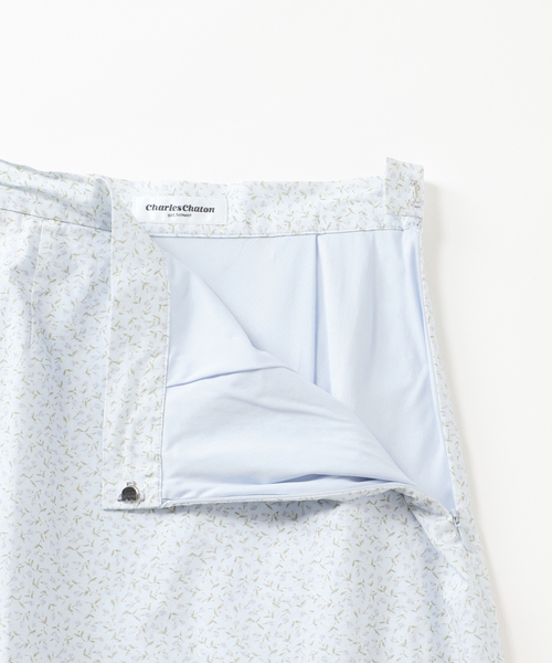 【完売品】Charles Chaton bow パンツ 34 ホワイト Charles Chaton -シャルル シャトン-】コットンレースパンツ