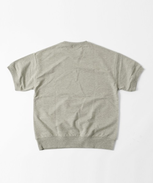 GLAZOS（グラソス）の「ストレッチミニ裏毛・ペイントプリント半袖トレーナー【セットアップ対応】（スウェット・キッズ・ブラック/グレー・150cm/160cm/170cm/140cm/130cm）」の14枚目の写真