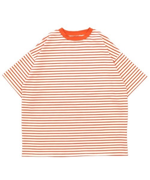 select MOCA（セレクトモカ）の「ボーダーオーバーTシャツ（Tシャツ