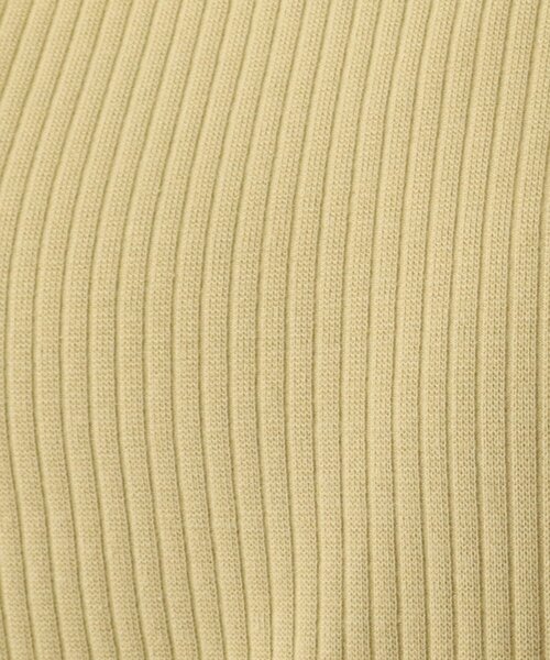 OPAQUE.CLIP（オペークドットクリップ）の「◆GIZAコットン ストレッチリブカットソー【WEB限定サイズ】（Tシャツ/カットソー・レディース・ホワイト系/ブラック/グリーン/サンドベージュ/ブルー/ブラウン・34/36/38/40/42）」の14枚目の写真