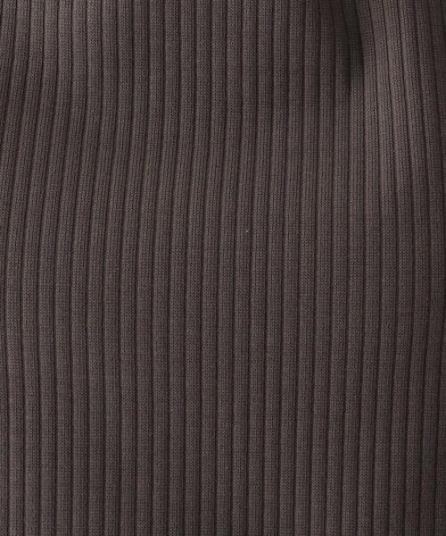 OPAQUE.CLIP（オペークドットクリップ）の「◆GIZAコットン ストレッチリブカットソー【WEB限定サイズ】（Tシャツ/カットソー・レディース・ホワイト系/ブラック/グリーン/サンドベージュ/ブルー/ブラウン・34/36/38/40/42）」の16枚目の写真