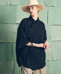 プライムオーバーセミダブルシャーリングショートスリーブシャツ ユニセックスアイテム》プライムオーバーセミダブルシャーリング