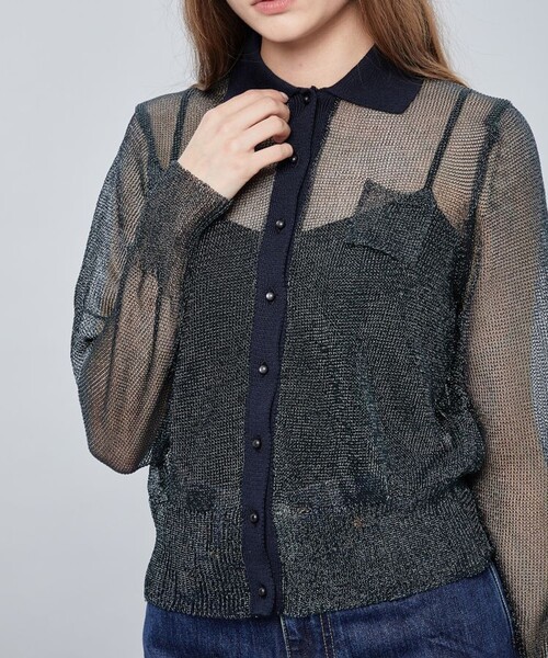 TAN（タン）の「【TAN/タン】メタリックシャツ TAN22SS-7-A（シャツ/ブラウス・レディース・ブラウン/その他17・FREE）」の19枚目の写真