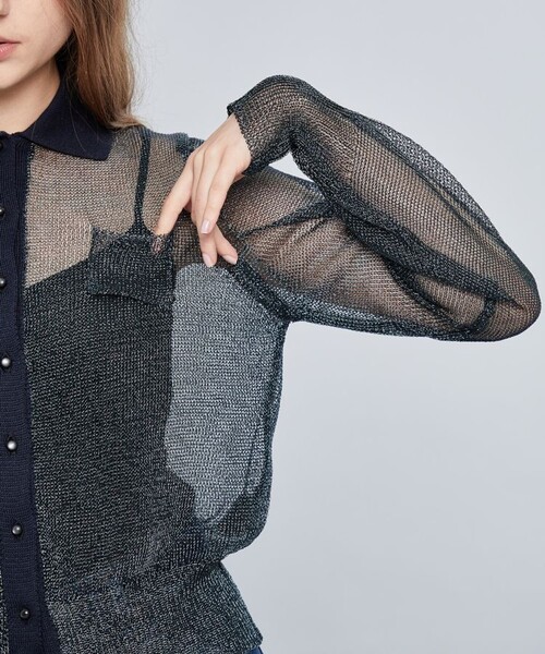 TAN（タン）の「【TAN/タン】メタリックシャツ TAN22SS-7-A（シャツ/ブラウス・レディース・ブラウン/その他17・FREE）」の20枚目の写真