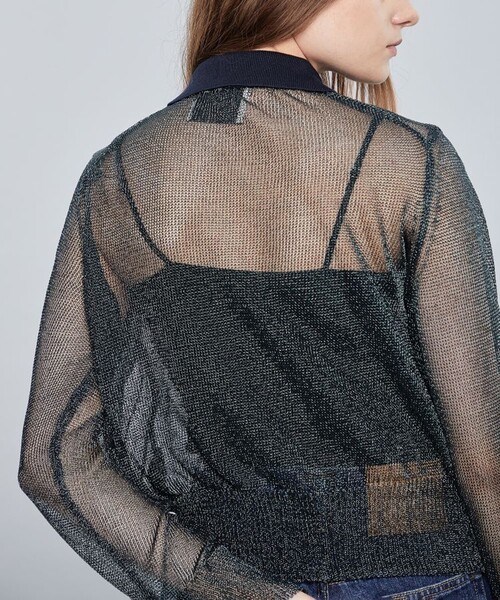 TAN（タン）の「【TAN/タン】メタリックシャツ TAN22SS-7-A（シャツ/ブラウス・レディース・ブラウン/その他17・FREE）」の21枚目の写真